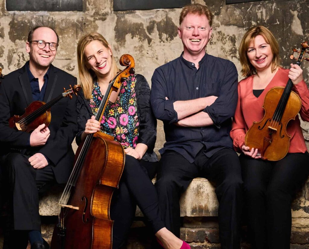 Promotional image of Ensemble 360, guest artists at a past Hexham & District Music Society concert