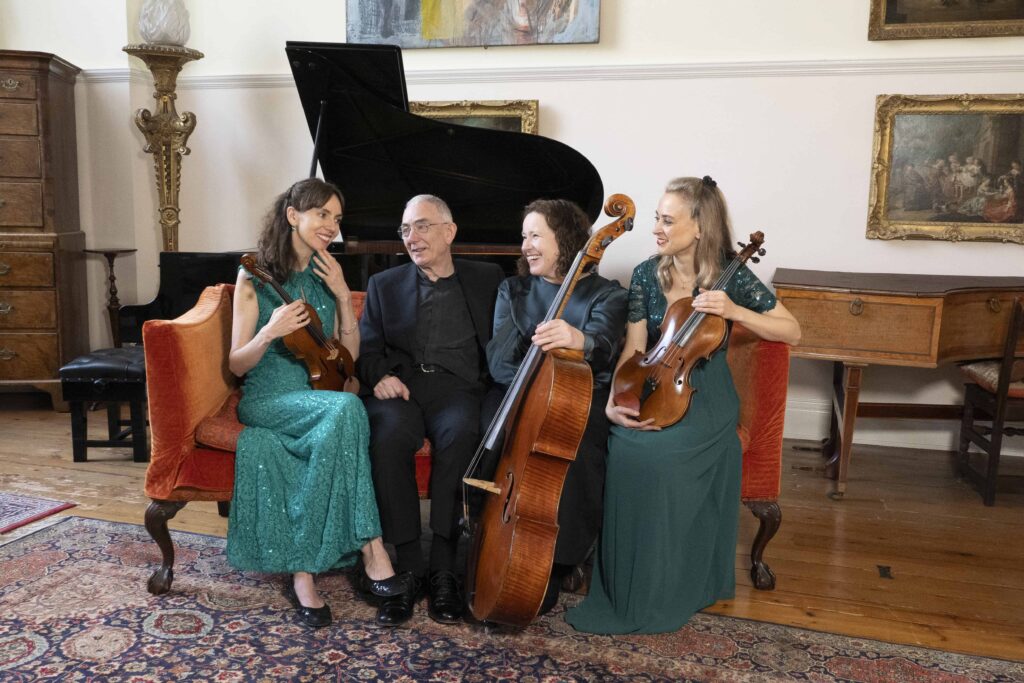 The Rossetti Ensemble posing for a promotional photograph